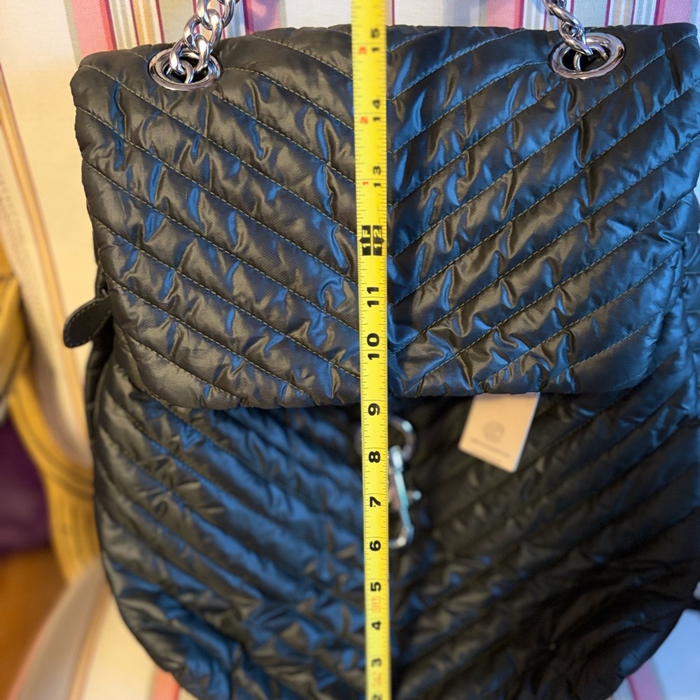 Rebecca Minkoff Edie “Puffer” Backpack with Chain Detail - Picture 9 of 12